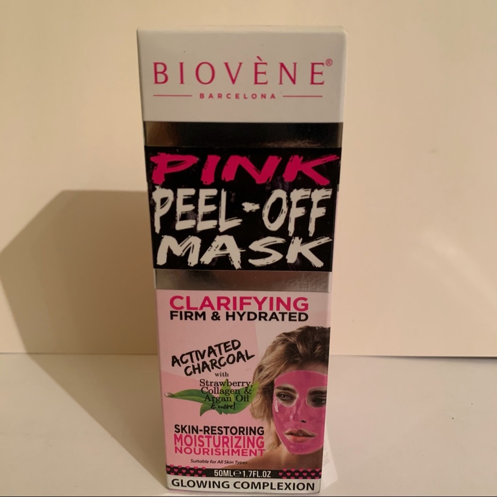 BIOVÈNE Barcelona Pink Peel-Off Face Mask